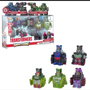Transformers Swapticons  Wild Jungle Mission Action  Figures  5-Pack